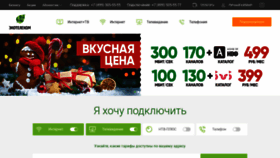 What Ecotelecom.ru website looked like in 2020 (4 years ago)