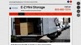 What Ezministorage.net website looked like in 2020 (4 years ago)