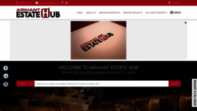 What Estatehub.in website looked like in 2020 (4 years ago)
