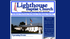 What Eustislighthouse.org website looked like in 2020 (4 years ago)