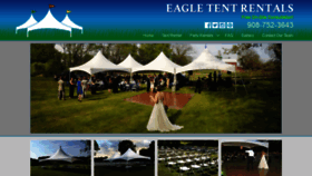 What Eagletentrentals.com website looked like in 2020 (4 years ago)