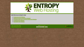 What Entropyhost.com website looked like in 2020 (4 years ago)
