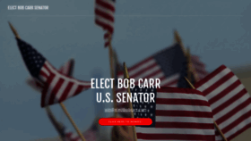 What Electbobcarr.com website looked like in 2020 (5 years ago)