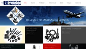 What Excelcam.in website looked like in 2020 (5 years ago)