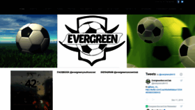 What Evergreenyouthsoccerclub.com website looked like in 2020 (4 years ago)