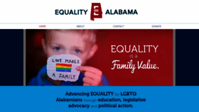 What Equalityal.org website looked like in 2020 (4 years ago)
