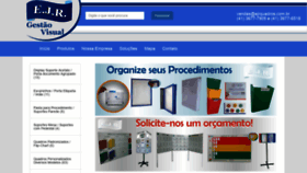 What Ejrquadros.com.br website looked like in 2020 (4 years ago)
