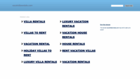 What Excelvillarentals.com website looked like in 2020 (4 years ago)