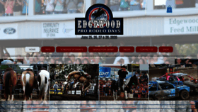 What Edgewoodrodeo.com website looked like in 2020 (6 years ago)