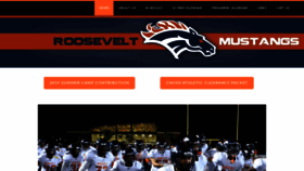 What Erhsmustangfootball.com website looked like in 2020 (4 years ago)