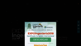 What Expoingenieria.edu.co website looked like in 2020 (4 years ago)