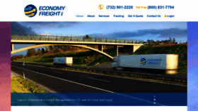 What Economyfreightinc.com website looked like in 2020 (4 years ago)