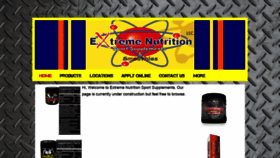 What Extremenutritionllc.com website looked like in 2020 (4 years ago)