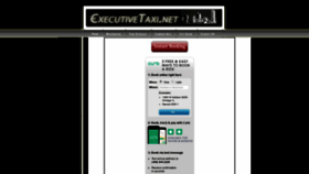 What Executivetaxi.net website looked like in 2020 (4 years ago)