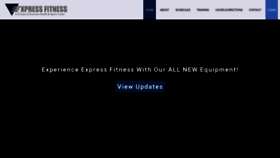 What Expressfitness.com website looked like in 2020 (4 years ago)