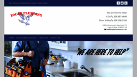 What Eagleplumbingcorp.com website looked like in 2020 (4 years ago)