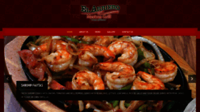 What Elarrieromexicangrill.com website looked like in 2020 (4 years ago)