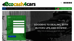 What Ecocash4cars.com website looked like in 2020 (4 years ago)