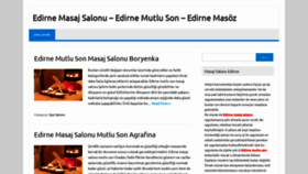 What Edirnemasajsalonuu.com website looked like in 2020 (4 years ago)