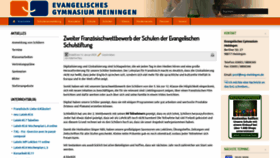 What Evg-meiningen.de website looked like in 2020 (4 years ago)