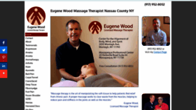 What Eugenewoodmassage.com website looked like in 2020 (4 years ago)