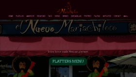 What Elmariachilocorestaurant.com website looked like in 2020 (5 years ago)