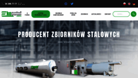 What Ekonstal.pl website looked like in 2020 (4 years ago)