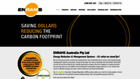 What Enrams.com.au website looked like in 2020 (4 years ago)