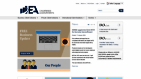 What Eaca.co.uk website looked like in 2020 (4 years ago)