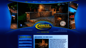 What Express-outdoor.com website looked like in 2020 (4 years ago)