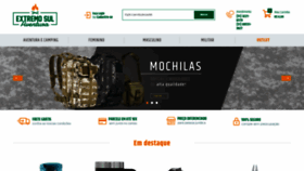 What Extremosulaventura.com.br website looked like in 2020 (4 years ago)