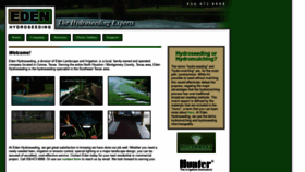 What Edenhydroseeding.com website looked like in 2020 (6 years ago)