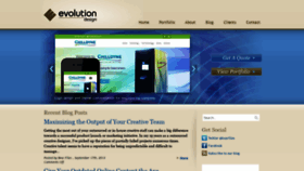 What Evolutionfiles.com website looked like in 2020 (4 years ago)