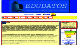 What Edudatos.com.ve website looked like in 2020 (4 years ago)