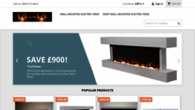 What Electricfirestore.co.uk website looked like in 2020 (4 years ago)
