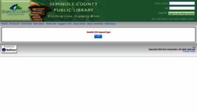 What Elibrary.seminolecountyfl.gov website looked like in 2020 (4 years ago)