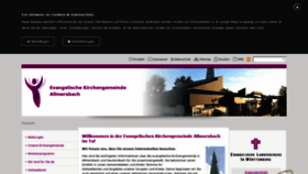 What Ev-kirche-allmersbach.de website looked like in 2020 (4 years ago)
