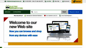 What Electricbargainstores.com website looked like in 2020 (4 years ago)