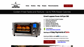 What Emerilairfryer360.com website looked like in 2020 (4 years ago)