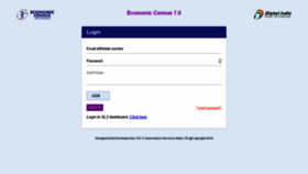 What Ecensus.in website looked like in 2020 (4 years ago)