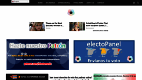 What Electomania.es website looked like in 2020 (4 years ago)