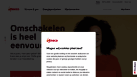 What Eneco.nl website looked like in 2020 (4 years ago)