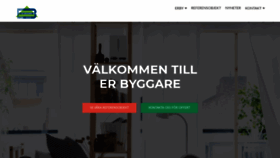 What Erby.se website looked like in 2020 (4 years ago)