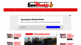 What Euroweeklynews.com website looked like in 2020 (4 years ago)