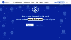What Esputnik.com.ua website looked like in 2020 (4 years ago)