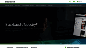 What Etapestry.com website looked like in 2020 (4 years ago)