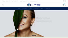 What Esteticaeuropea.com website looked like in 2020 (4 years ago)