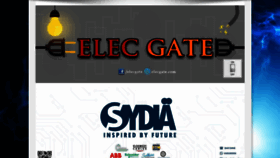 What Elecgate.com website looked like in 2020 (4 years ago)