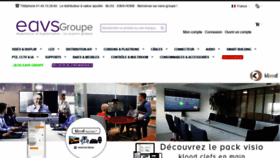What Eavs-groupe.fr website looked like in 2020 (4 years ago)