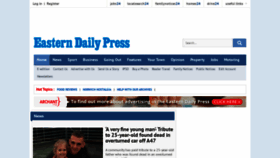 What Edp24.co.uk website looked like in 2020 (4 years ago)
